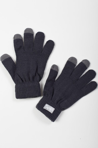 Перчатки TRUESPIN Touch Gloves FW19 Dark Grey фото 5