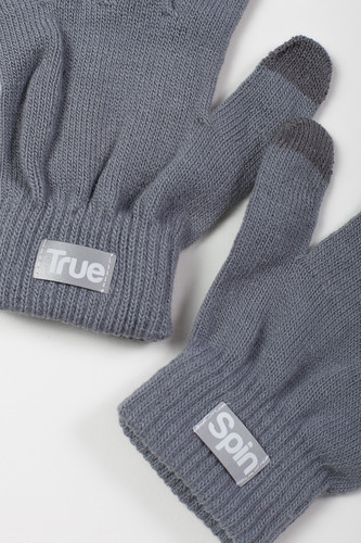 Перчатки TRUESPIN Touch Gloves FW19 Light Grey фото 6