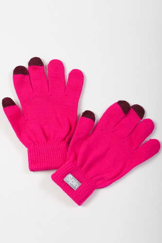 Перчатки TRUESPIN Touch Gloves FW19 Pink фото 4
